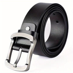 Antique PU Leather Retro Buckle Business Jeans Belt