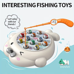 Seal Fishing Plate Puzzle Toy Early Education Parent Child Interactive Toy