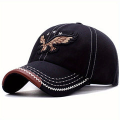 Men's Eagle Embroidery Baseball Cap Peaked Cap