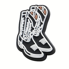 26pcs Cowboy Charms For Bubble Slides Sandals PVC Shoe Decorations Accessories