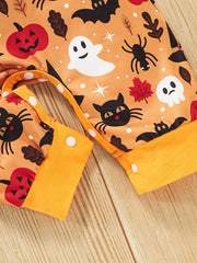 Halloween Party Bodysuit Romper For Baby Girls& Boys