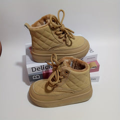 Girl's High Top Boots Non Slip Lace Up Casual Shoes