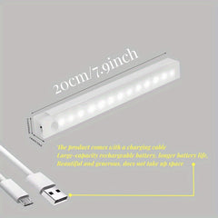 LED Motion Sensor Cabinet Light USB Rechargeable Kitchen Lights