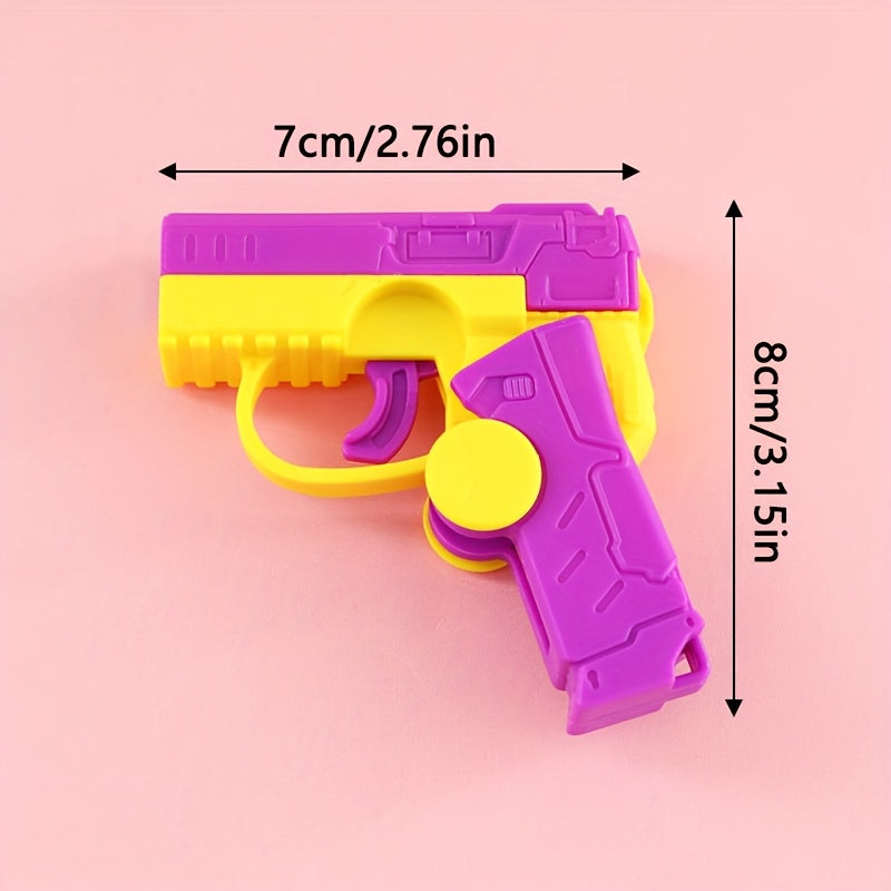 Mini Spinning Gyroscope Toy Gun Decompression Toy