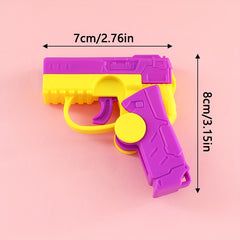 Mini Spinning Gyroscope Toy Gun Decompression Toy