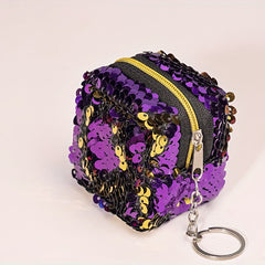 Kids Sequins Coin Purse Mini Wallet For Girls