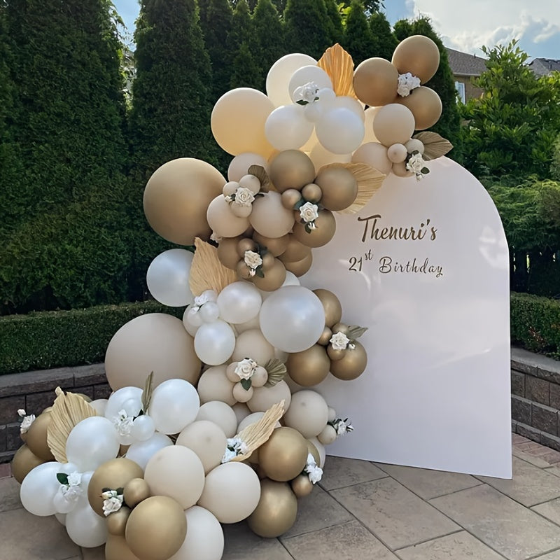 160pcs Latex Balloon Garland Arch Set for Wedding Party Decorations