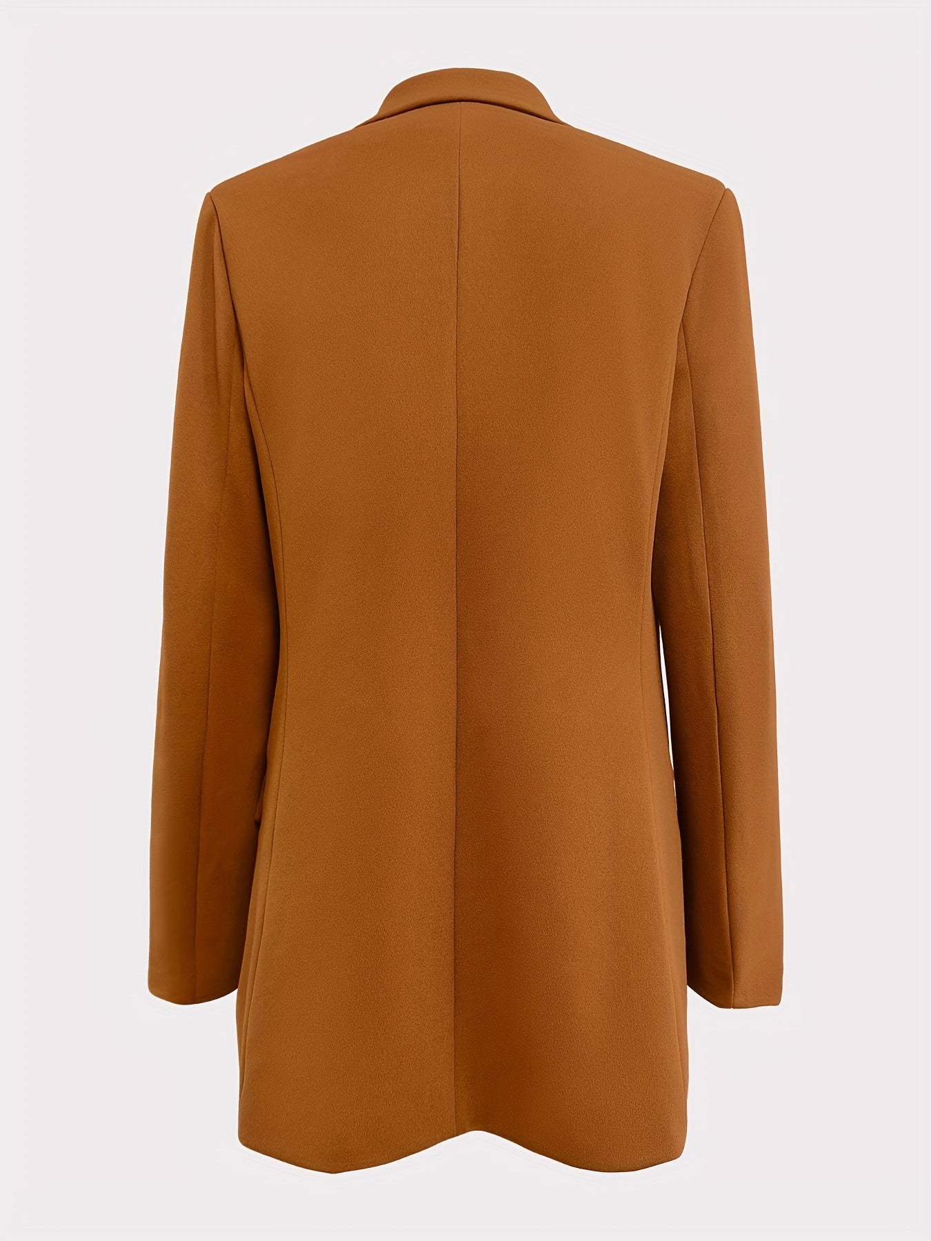 Double Breasted Lapel Neck Blazer Long Sleeve Blazer