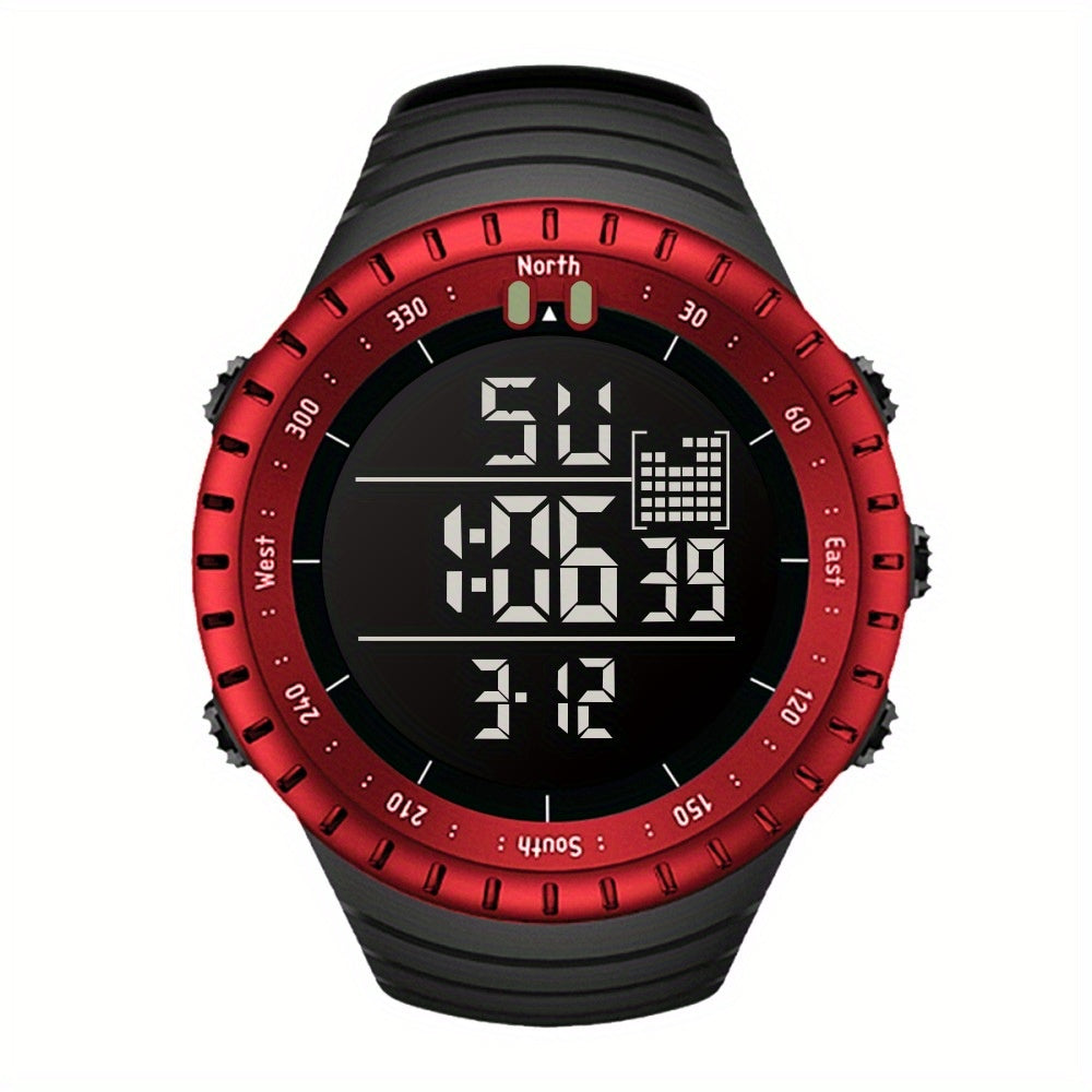Outdoor Women's Digital Wrist Watch with Big Dial Font Display