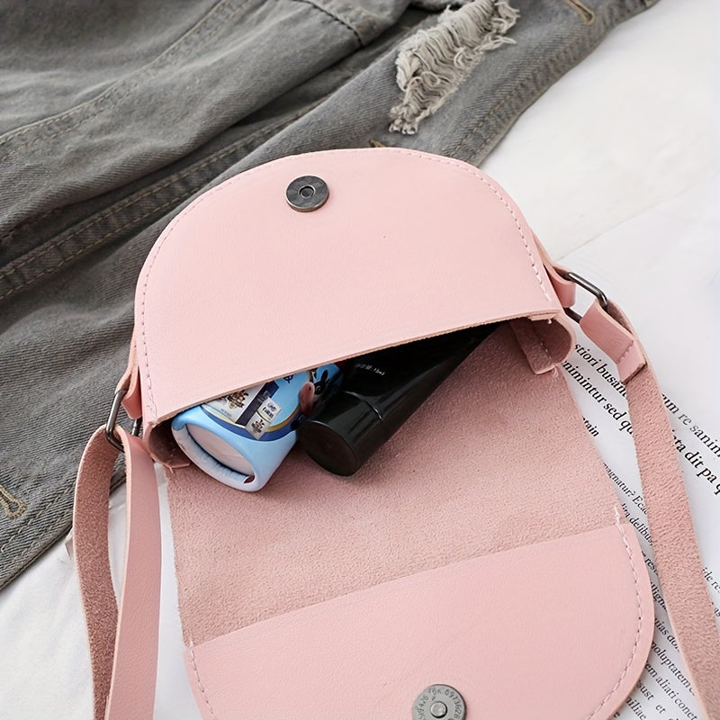Kids Rabbit Messenger Bag PU Shoulder Satchel Coin Purse Girls Cartoon Crossbody