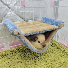 Plush Hamster Hammock Bed for Small Animals