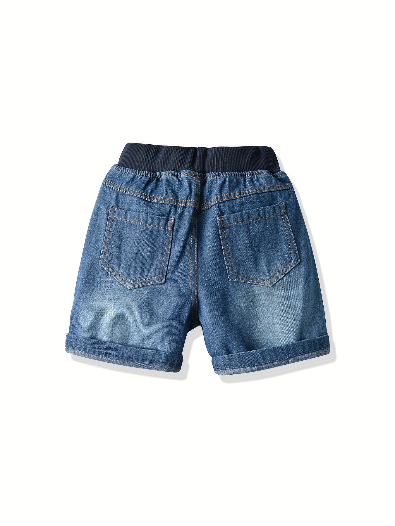 Boys Denim Jeans Shorts with Pockets for Spring & Summer
