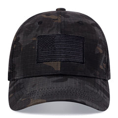 Men's Camouflage Woven Baseball Cap