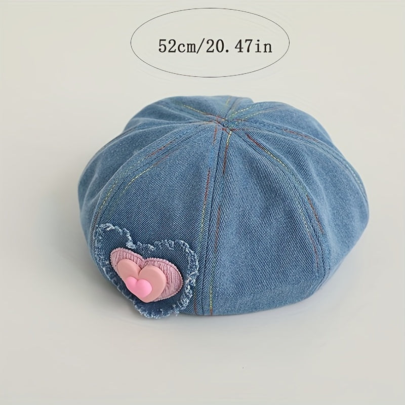 Kids Love Cowboy Beret Pumpkin Hat