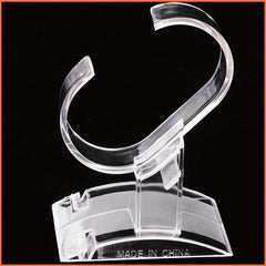 Plastic Transparent Watch Display Stand Jewelry Holder Props