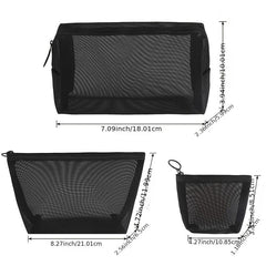 Transparent Travel Makeup Bag Small Size Organizer