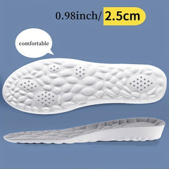 Heightening Insoles Latex Soft Bottom Comfortable Shock Absorption
