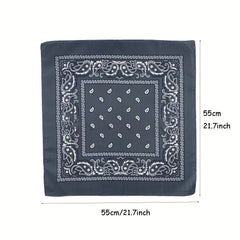 Boho Wide Knotted Hair Band Printed Bandeau Stretchy Cotton Headband
