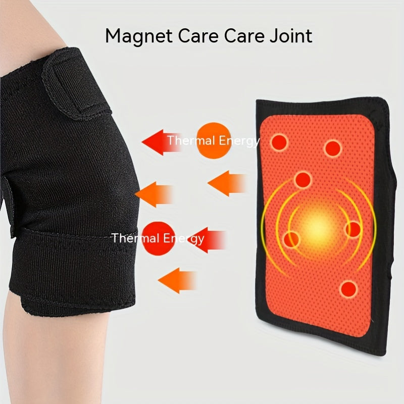 Cold proof Warm Knee Pads Adjustable Magnetic Tourmaline Heating Gear