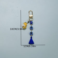 Little Bee Keychain Bag Purse Tassel Pendant