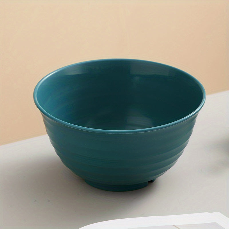 4PCS Plastic Cereal Bowls 30 Oz, Microwave/Dishwasher Safe Salad Soup Rame