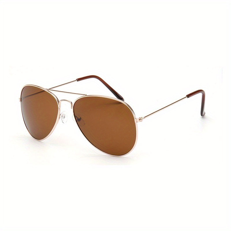 Vintage Alloy Sunglasses Gradient UV Protection