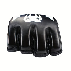 Adult Half Finger MMA Gloves for Combat Training and Sanda Fighting