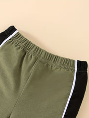 2pcs Baby Boys Casual T shirt & Shorts Set Clothes