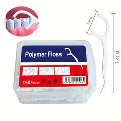 150 Dental Floss Sticks High Tensile with Storage Box