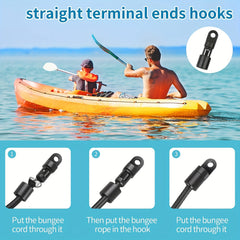 26 Pcs Bungee Shock Cord Hook For 1 4 Inch Cord Rope Kayaks