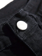 Men's Street Style Denim Shorts for Summer