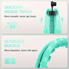 JKSHMYT Weighted Exercise Circle 51in Fitness Hoop Equipment Women