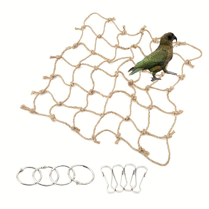 Parrot Swing Hammock Hanging Cage Chew Toy