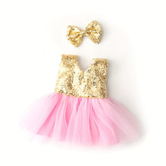 Peach & Yellow Tulle Skirt Doll Clothes for 17-18 Inch Girl Reborn Dolls