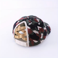 Vintage Camouflage Baseball Cap Hip Hop Sports Hat