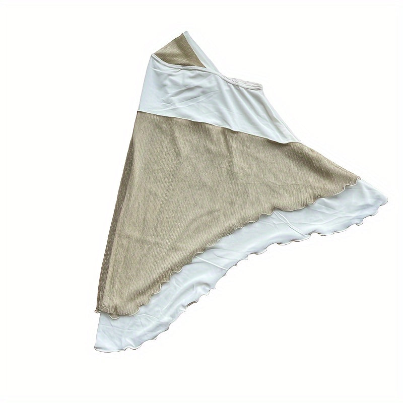 Muslim Crystal Linen Headscarf Hat for Malay Ladies