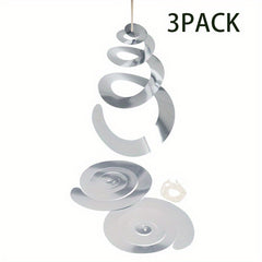 Bird Spiral Spinner Reflectors Decorative Bird Scare Device 10pcs