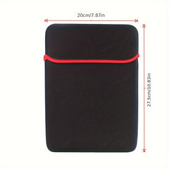 Red Laptop Liner Bag 15 inch Business Waterproof Cover Shock-resistant