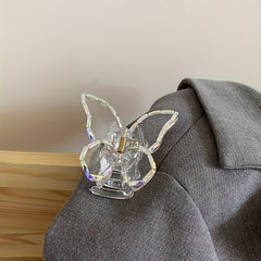 Faux Pearl Butterfly Hair Clip Small Hairpin