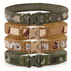 5 Colors Polyester Canvas Belt For Men Size 51 18in