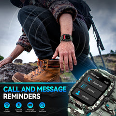 JELLOO Smartwatch: Voice Assistant, Weather Updates, Wireless Calling
