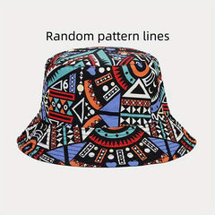 Boho Double-sided Fisherman Hat for Vacation