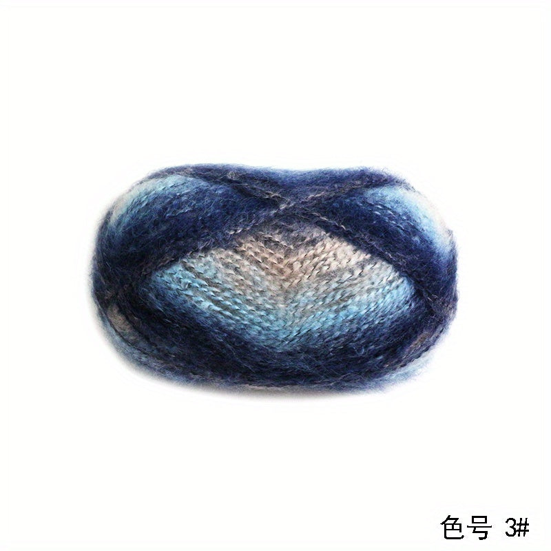 3pcs Gradient Iceland Wool Yarn DIY Crochet Knit Sweaters Scarves Hats