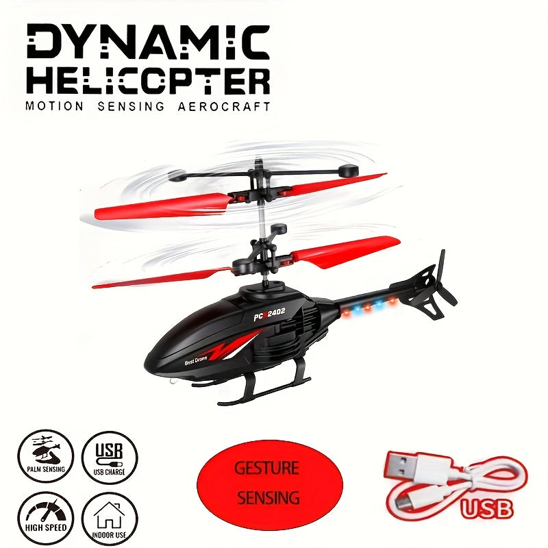 Interactive Sensor Toy Helicopter Auto Levitation Flying Toy