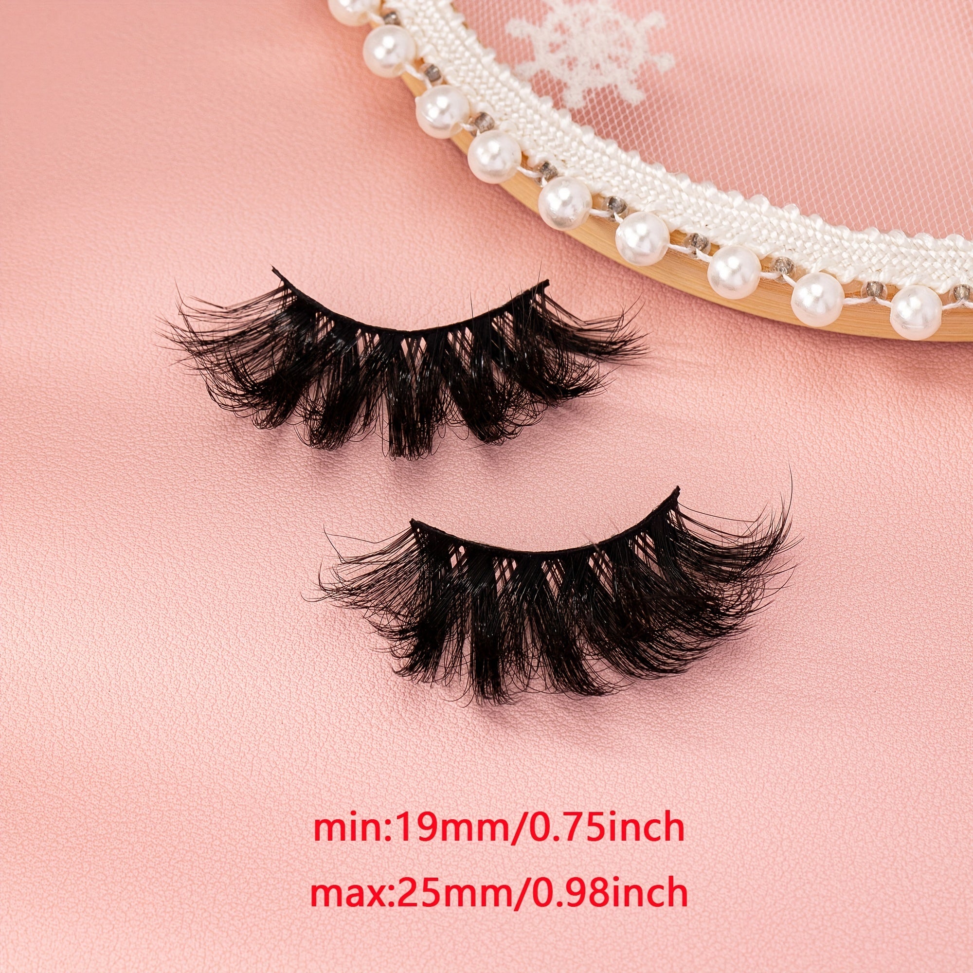 4 Pairs Fluffy Soft Cat Eye Faux Mink Hair False Eyelashes