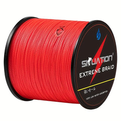 Smooth Casting 4 Strand Braided Fishing Line 500m Anti Abrasion 10 20 30 40 80lb