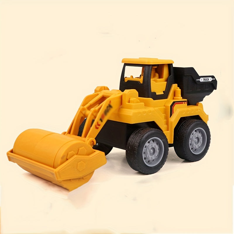 Children's Inertia Car Excavator Backhoe Truck Model Car