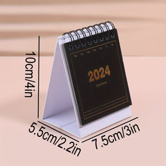 Small Desk Calendar Portable Monthly Planner Student Countdown Memo
