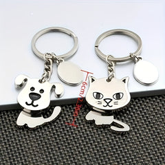 Cute Animal Keychain Adorable Puppy Pendant for Bags and Purses