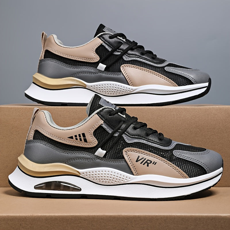 Men's Air Cushioned Lace-up Sneakers
